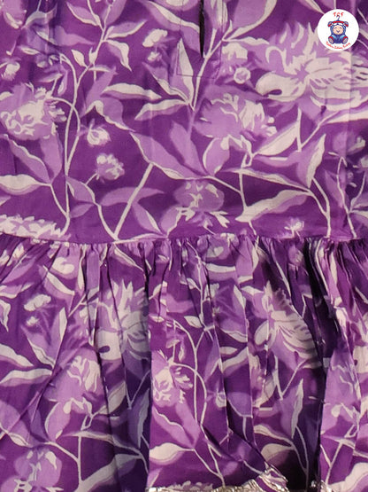 violent - Anarkali Kurti With Sharara
