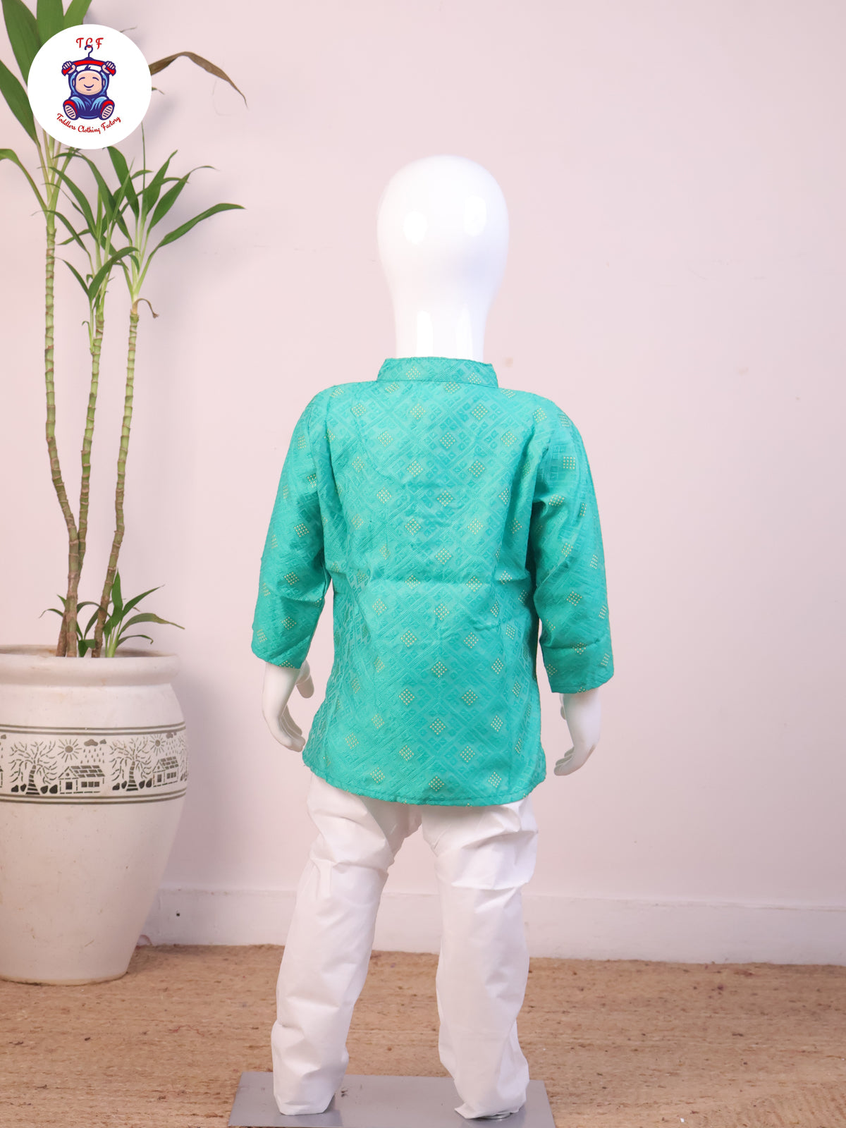 Paris Green - Boys Readymade Kurta Sets