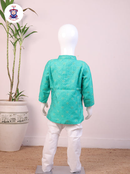 Paris Green - Boys Readymade Kurta Sets