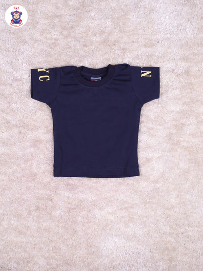 Yellow & Navy Blue - Teddy Jumpsuits