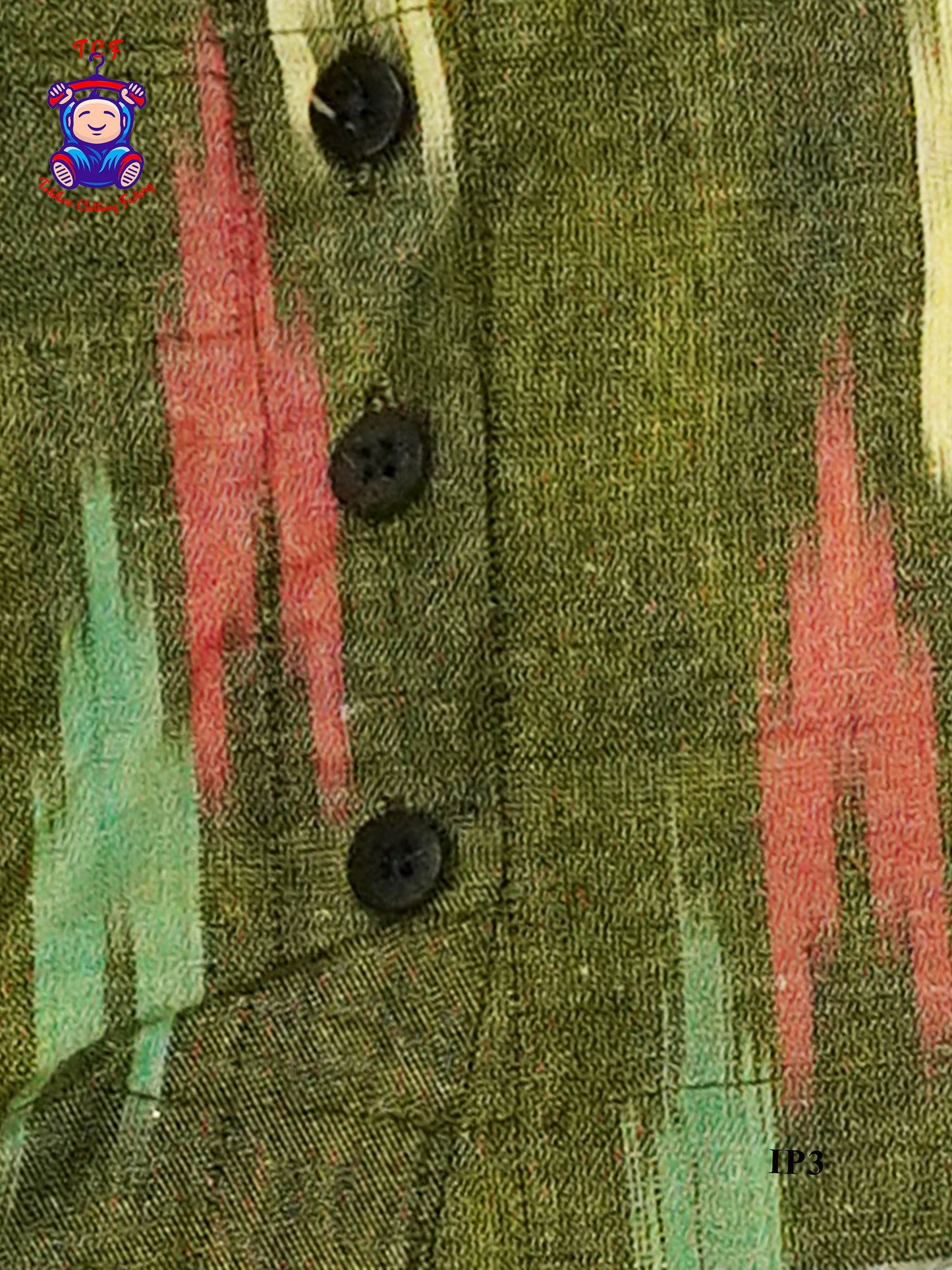 Mustard - Girls Readymade Ikat Pyjama Sets