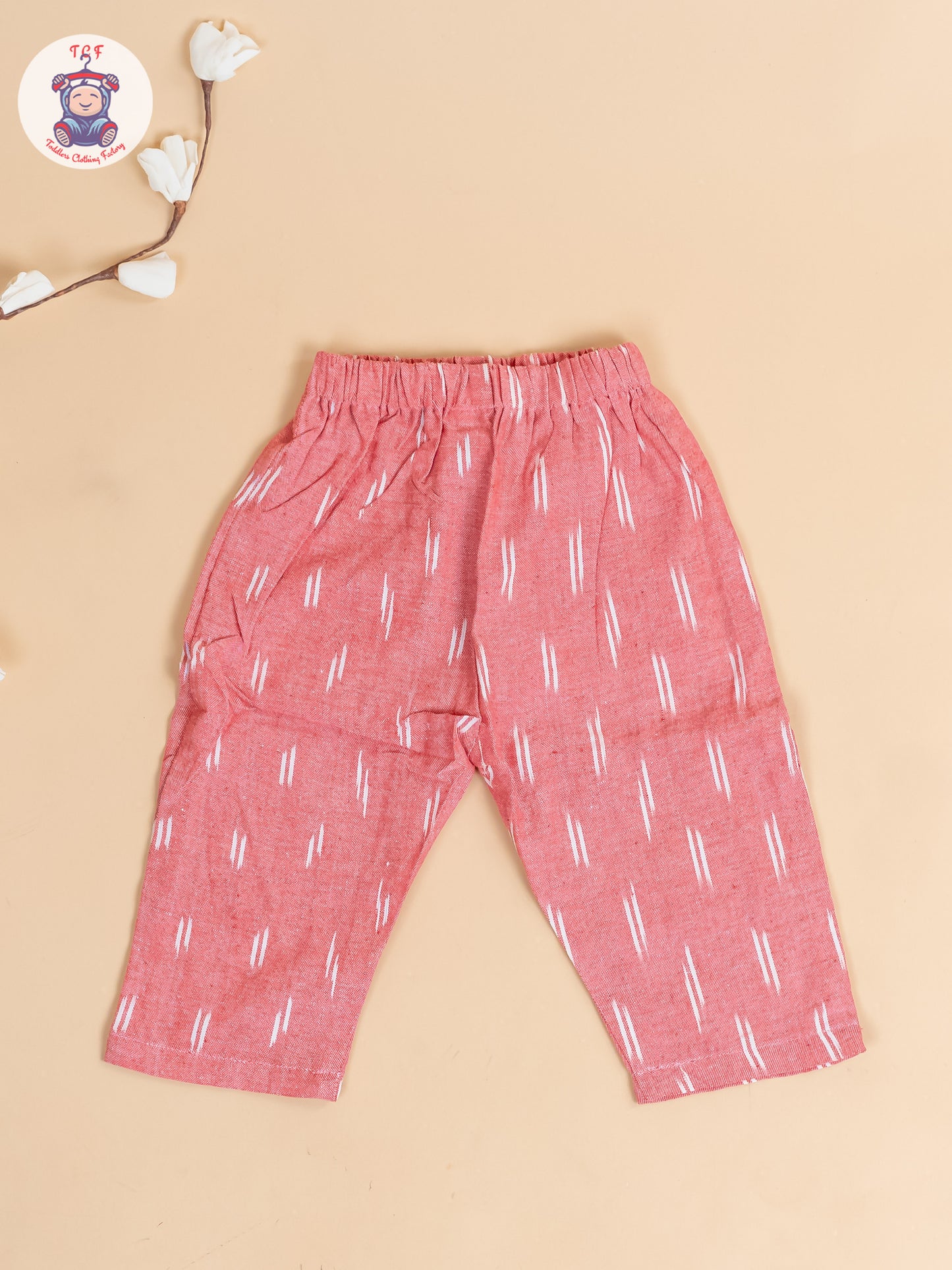Pink - Girls Readymade Ikat Co-ords Sets