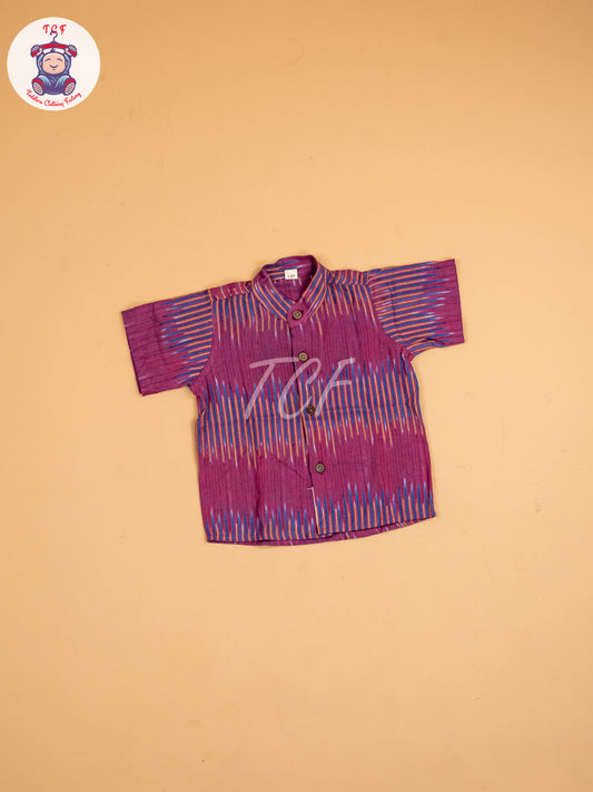Majentha - Boys Readymade Ikat Shirt