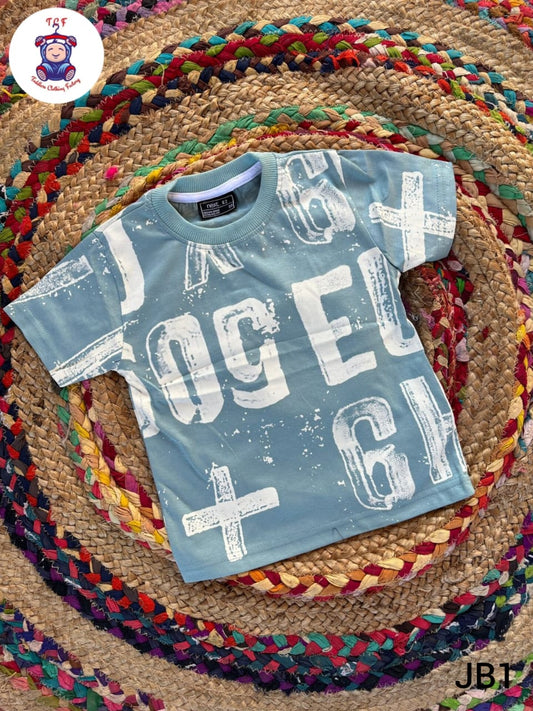 Ice Blue - Boys Readymade T-Shirts
