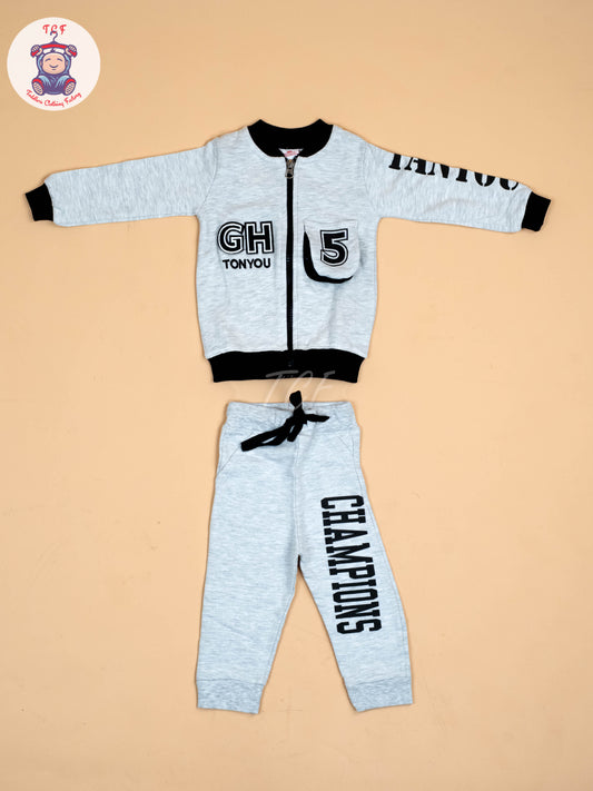 Grey & Black - Boys GH Joggers Sets