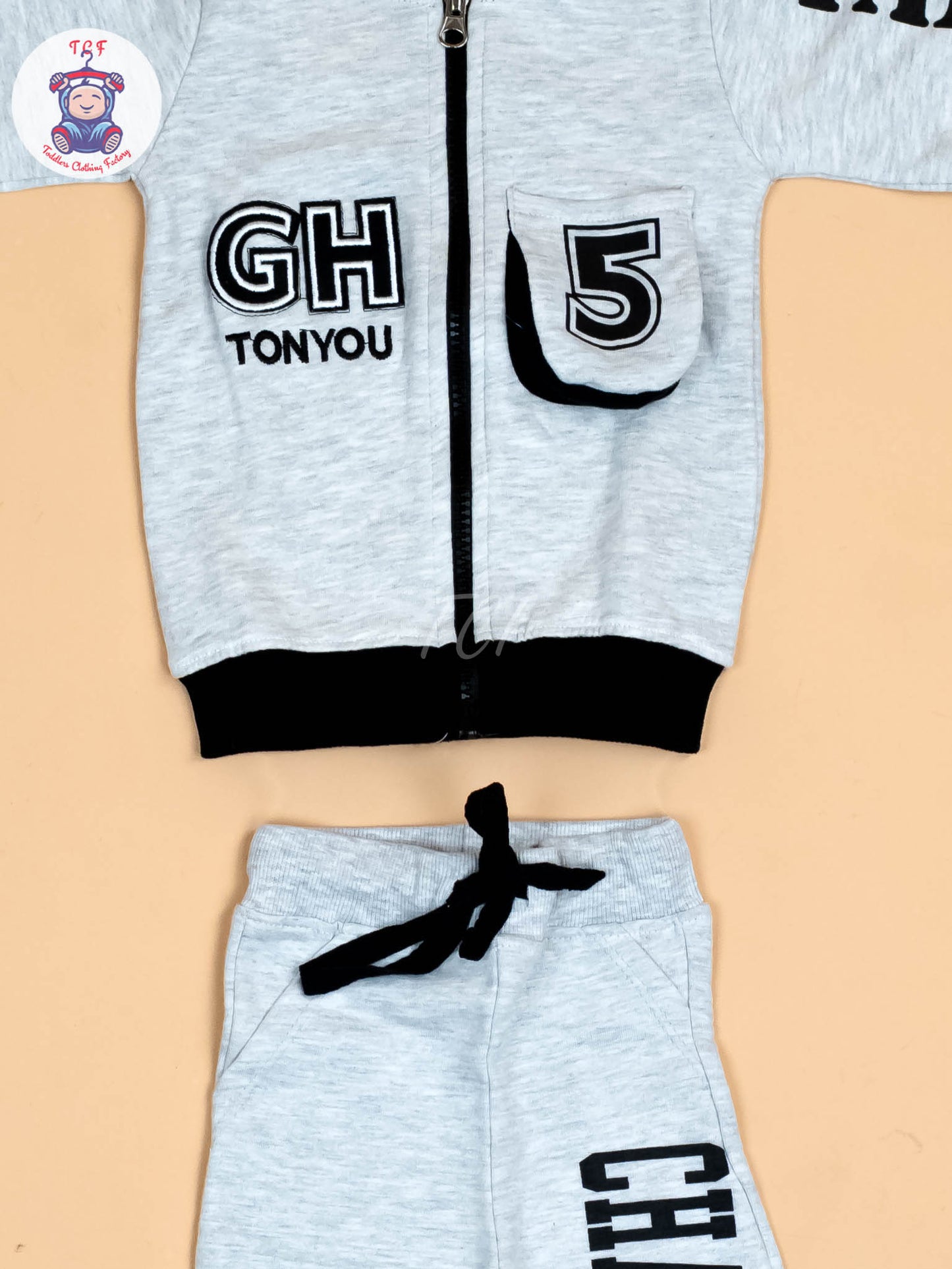 Grey & Black - Boys GH Joggers Sets
