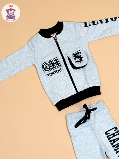 Grey & Black - Boys GH Joggers Sets