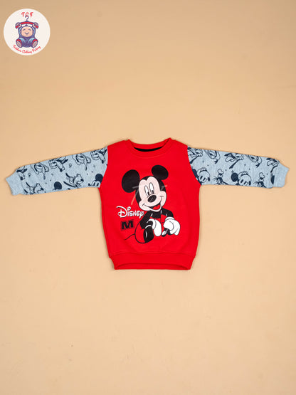 Red & Black - OVS Micky Jogger set