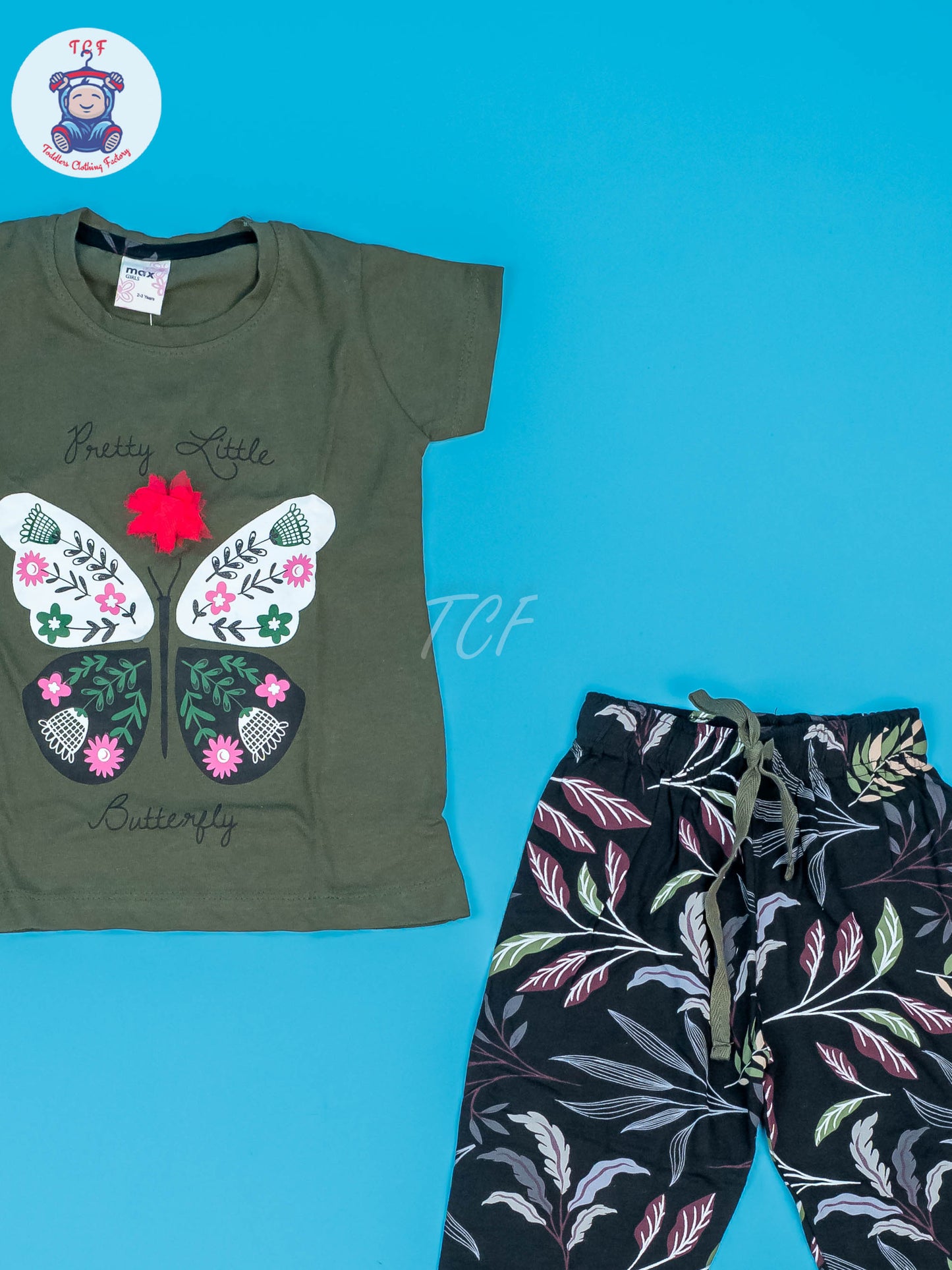 Green & Black - Girls Night Wear