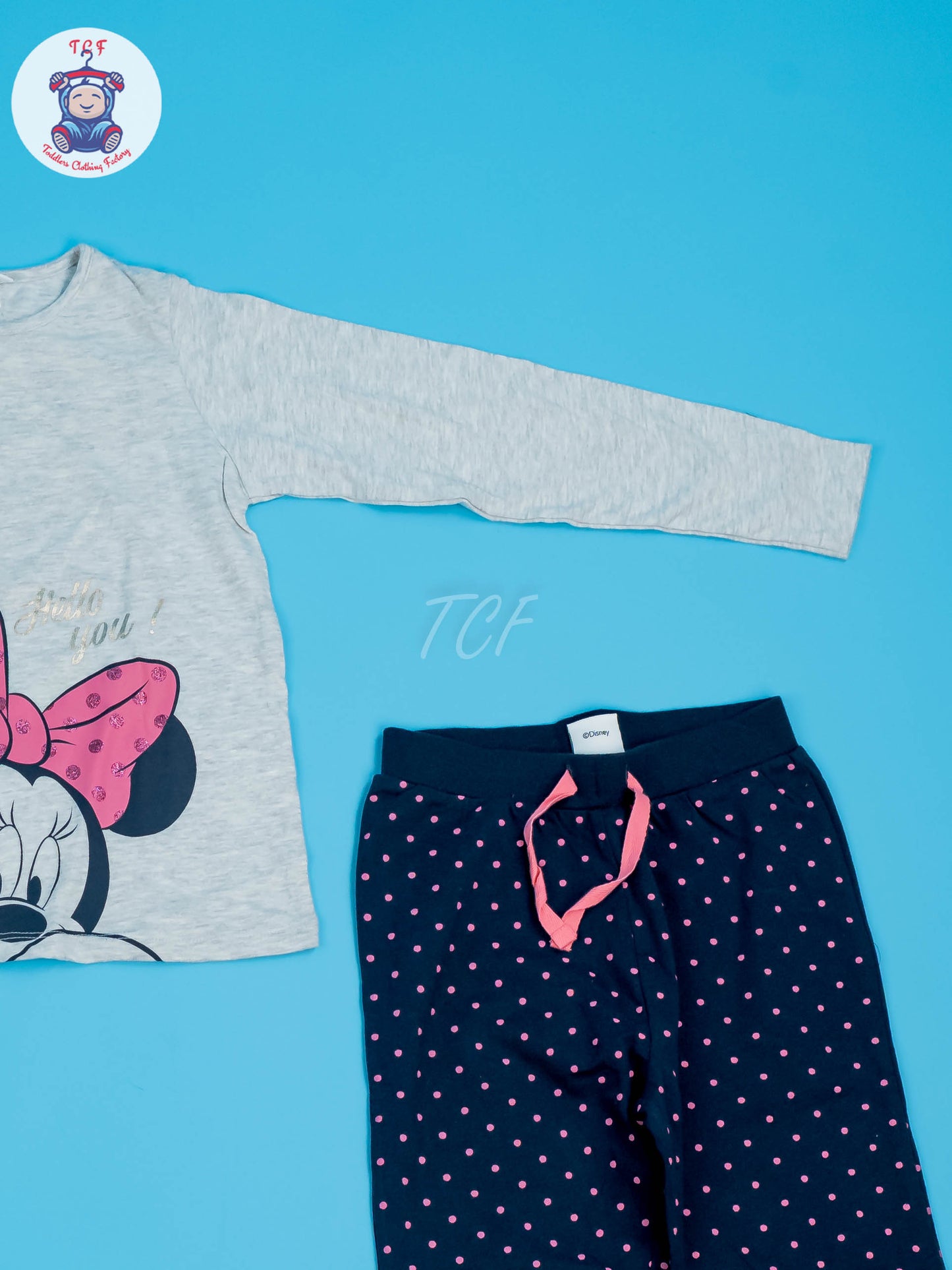 Grey & Blue - Girls Night Wear