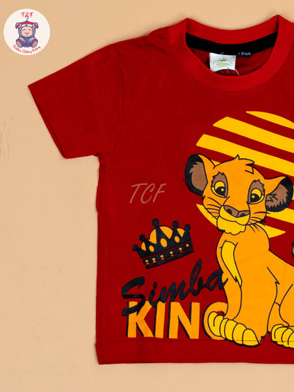 Red & Black - Boys T-Shirts & Shorts