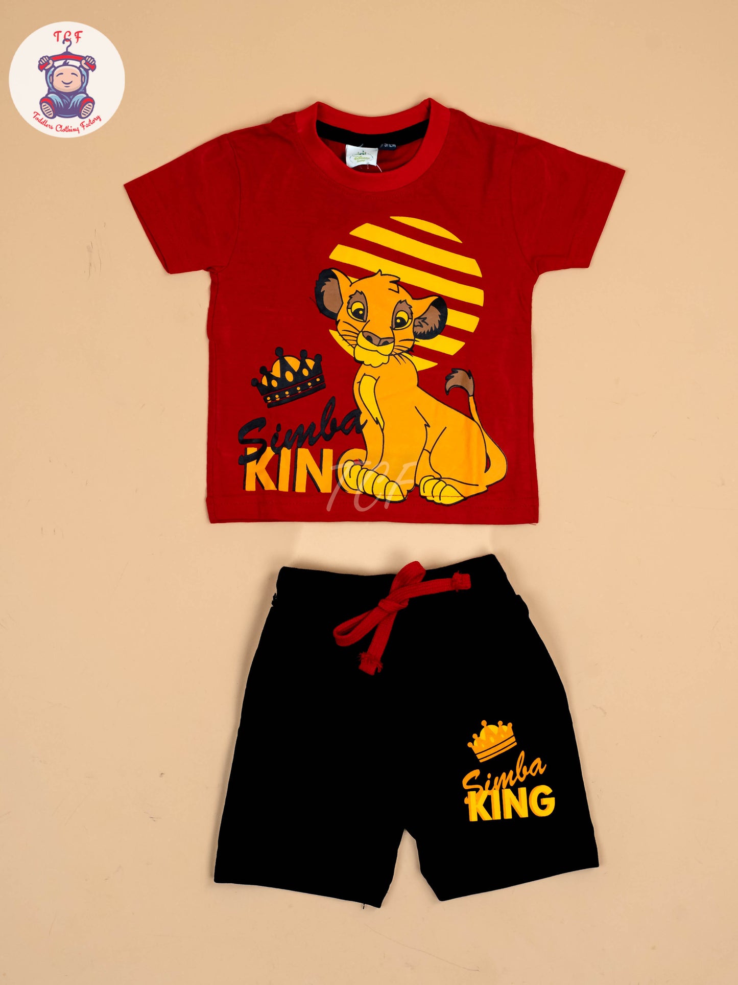 Red & Black - Boys T-Shirts & Shorts