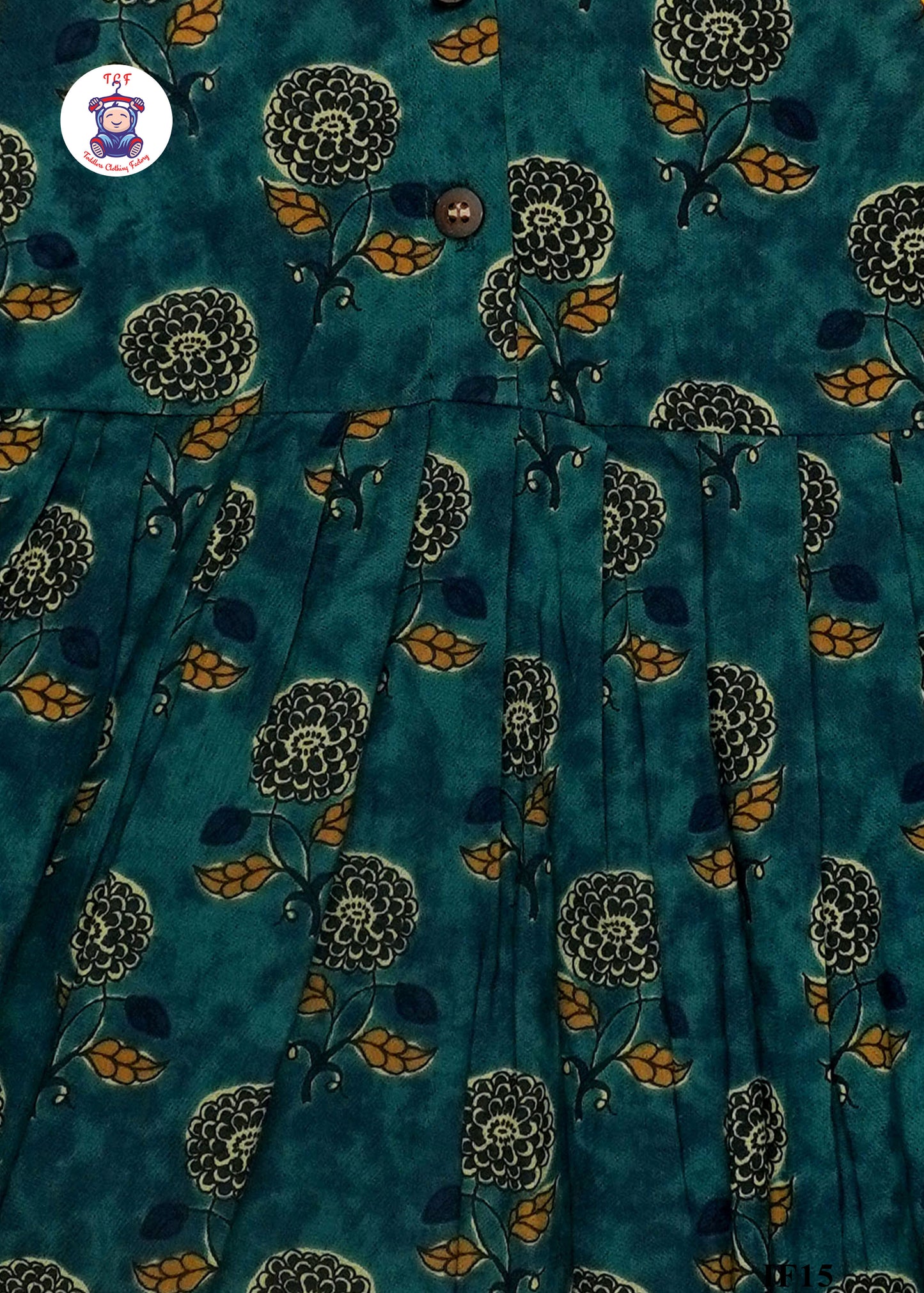 Green - Girls Readymade Pan Collor Jaipuri Frocks