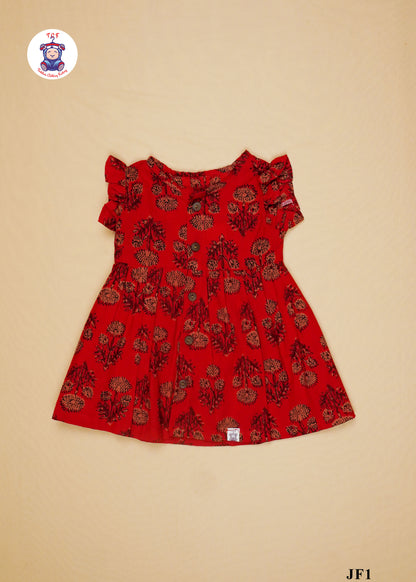 Sunshine - Girls Readymade Jaipuri Frocks