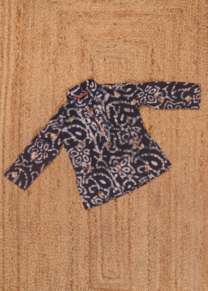 Dark Blue - Boys Readymade Kurtas