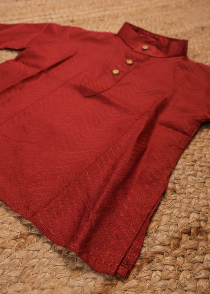 Orange - Boys Readymade Kurtas