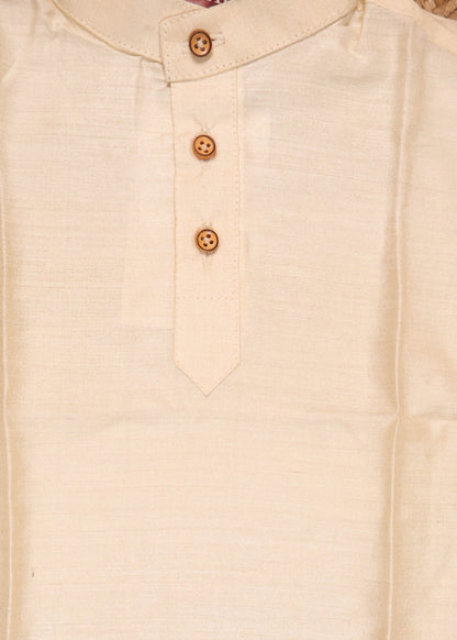 Cream - Boys Readymade Kurtas