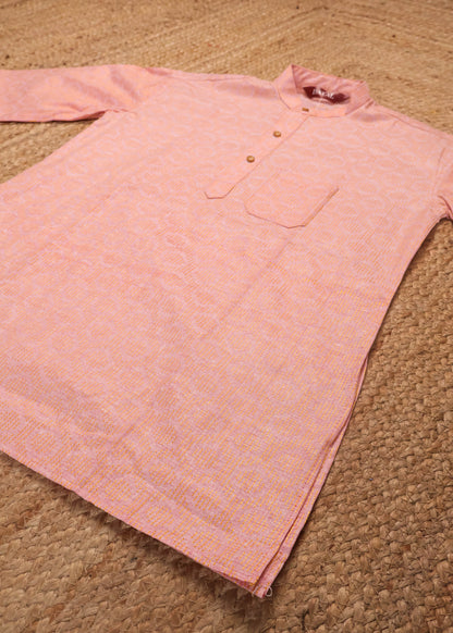 Onion Pink - Boys Readymade Kurtas