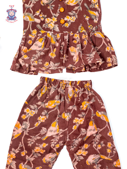 Cream Small - Kalamkari Co-ords Sets