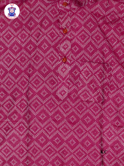 Magenta - Kurta