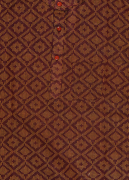Brown - Boys Readymade Kurtas
