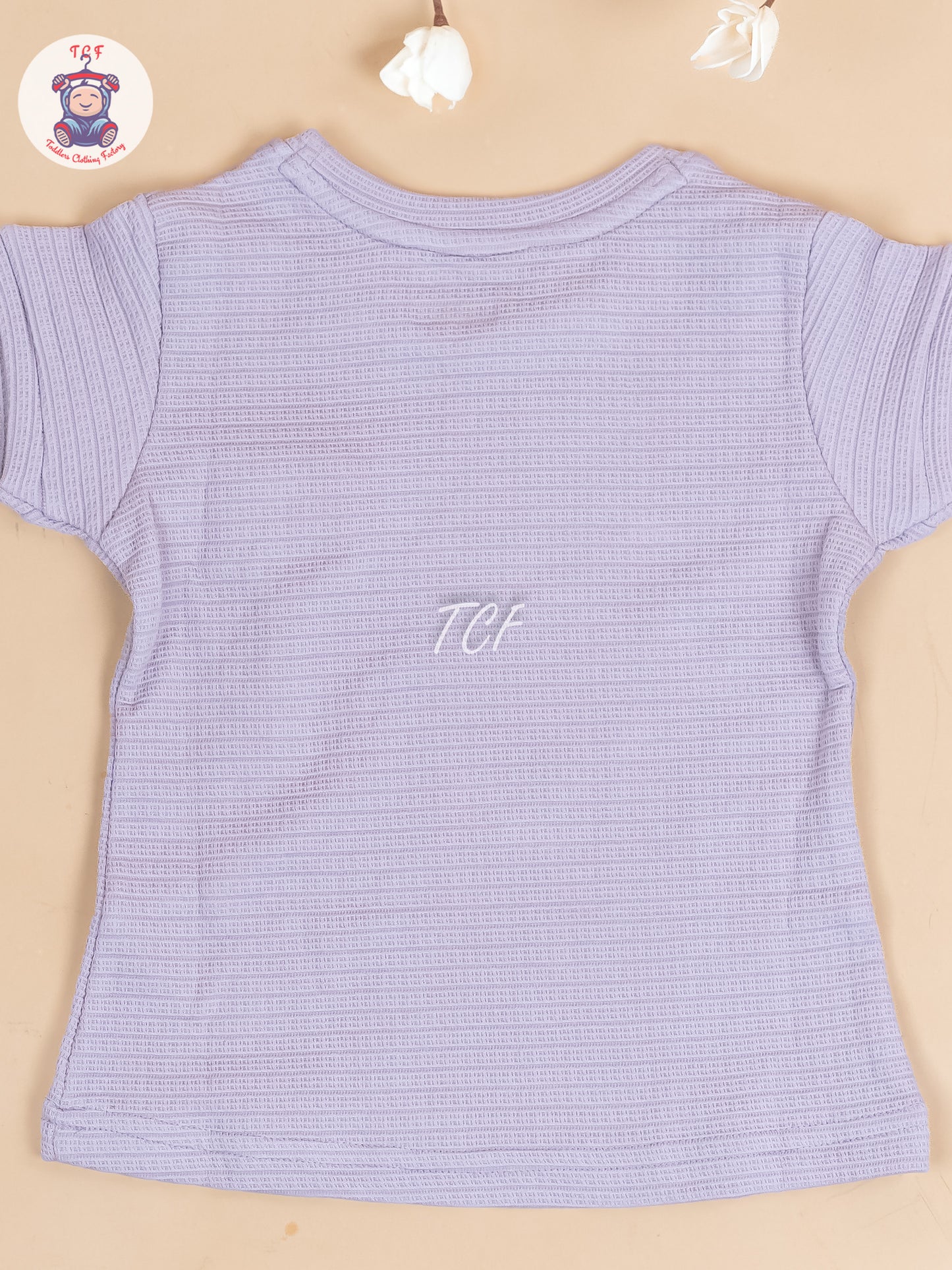 Lavender - Girls Strechable T- Shirts