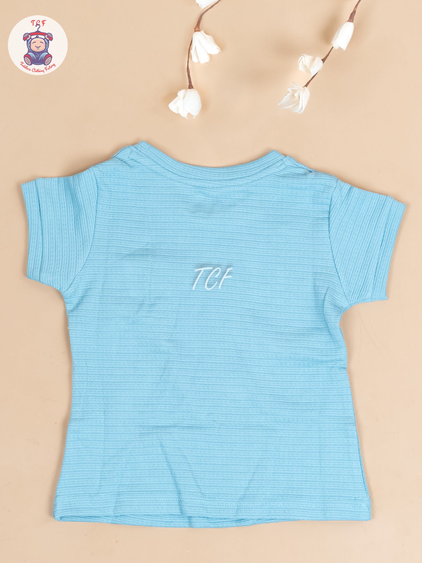 Teal Green - Girls Strechable T- Shirts