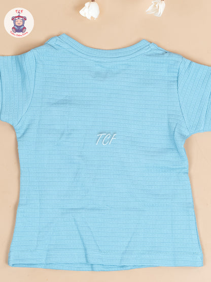 Teal Green - Girls Strechable T- Shirts
