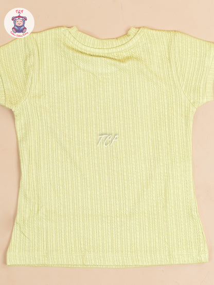 Mustard - Girls Strechable T- Shirts