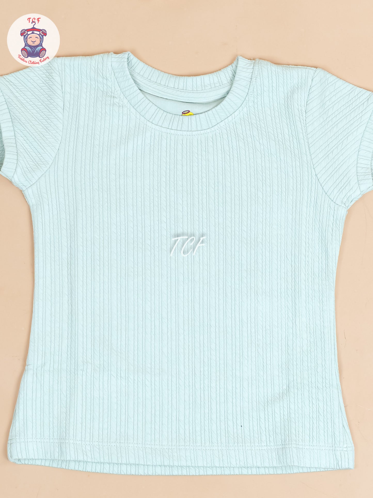 Pista Green - Girls Strechable T- Shirts