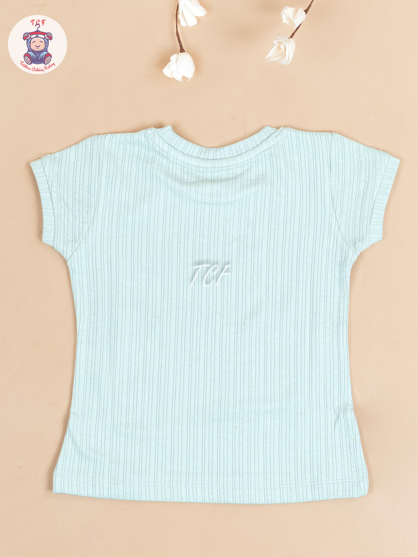 Pista Green - Girls Strechable T- Shirts