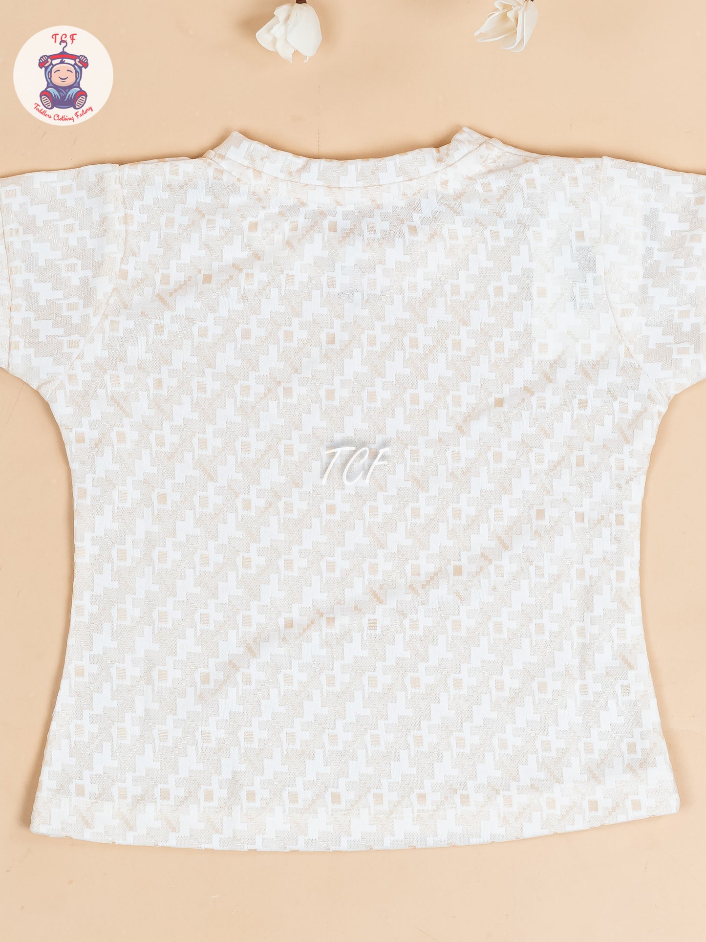 Cream - Girls Strechable T- Shirts