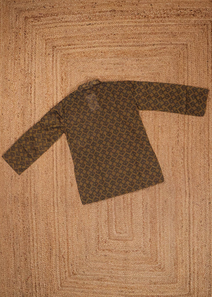 Leaf Green - Boys Readymade Kurtas