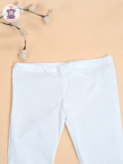White - Boys Readymade Pyjama Kurta Pant