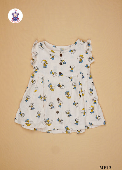 Scobby - Girls Readymade Muslin Frocks
