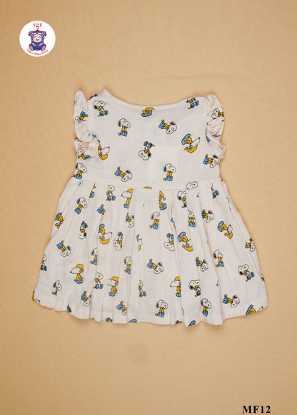 Scobby - Girls Readymade Muslin Frocks