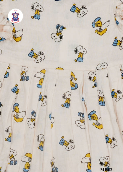 Scobby - Girls Readymade Muslin Frocks