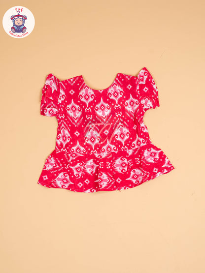 Pink & White - Girls Readymade Co-ords Sets