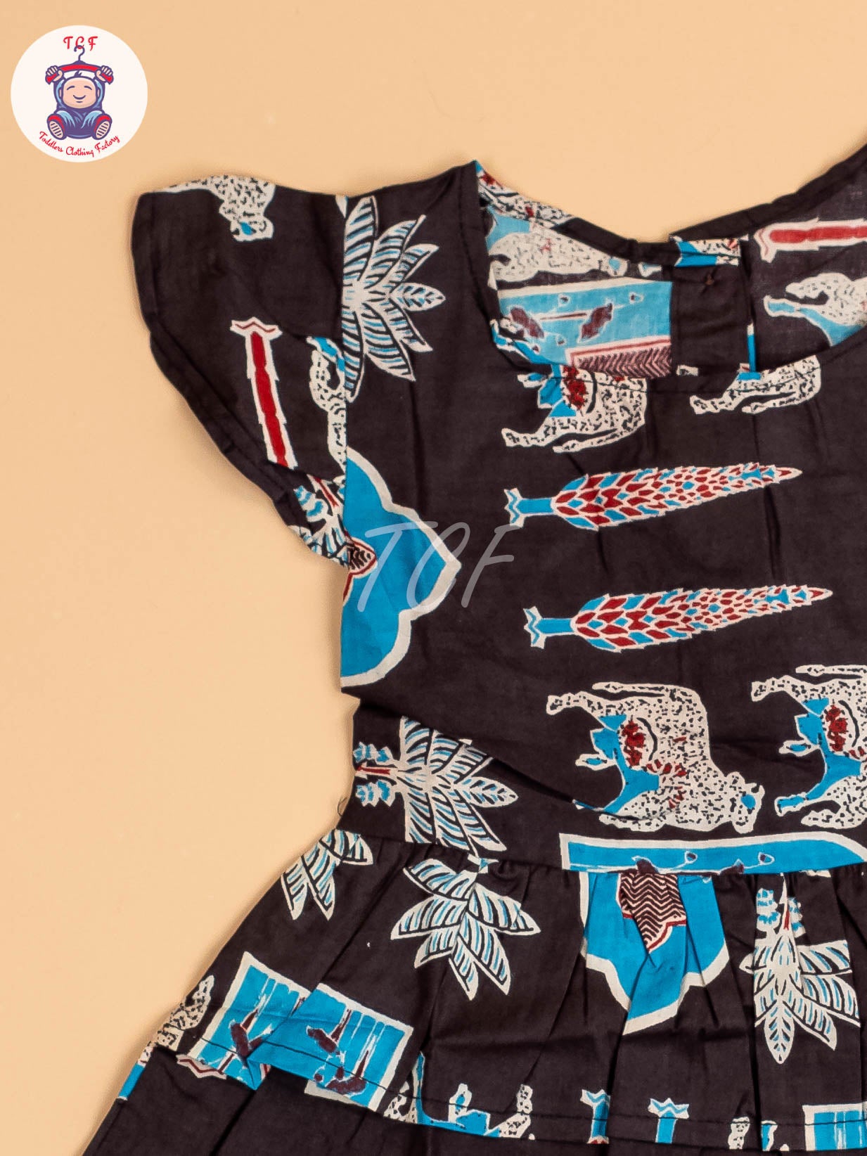 Black & Blue - Girls Readymade Co-ords Sets