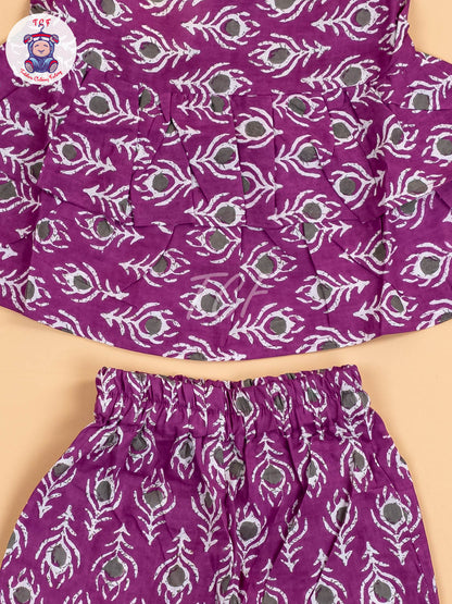 Lavender & Grey - Girls Readymade Co-ords Sets