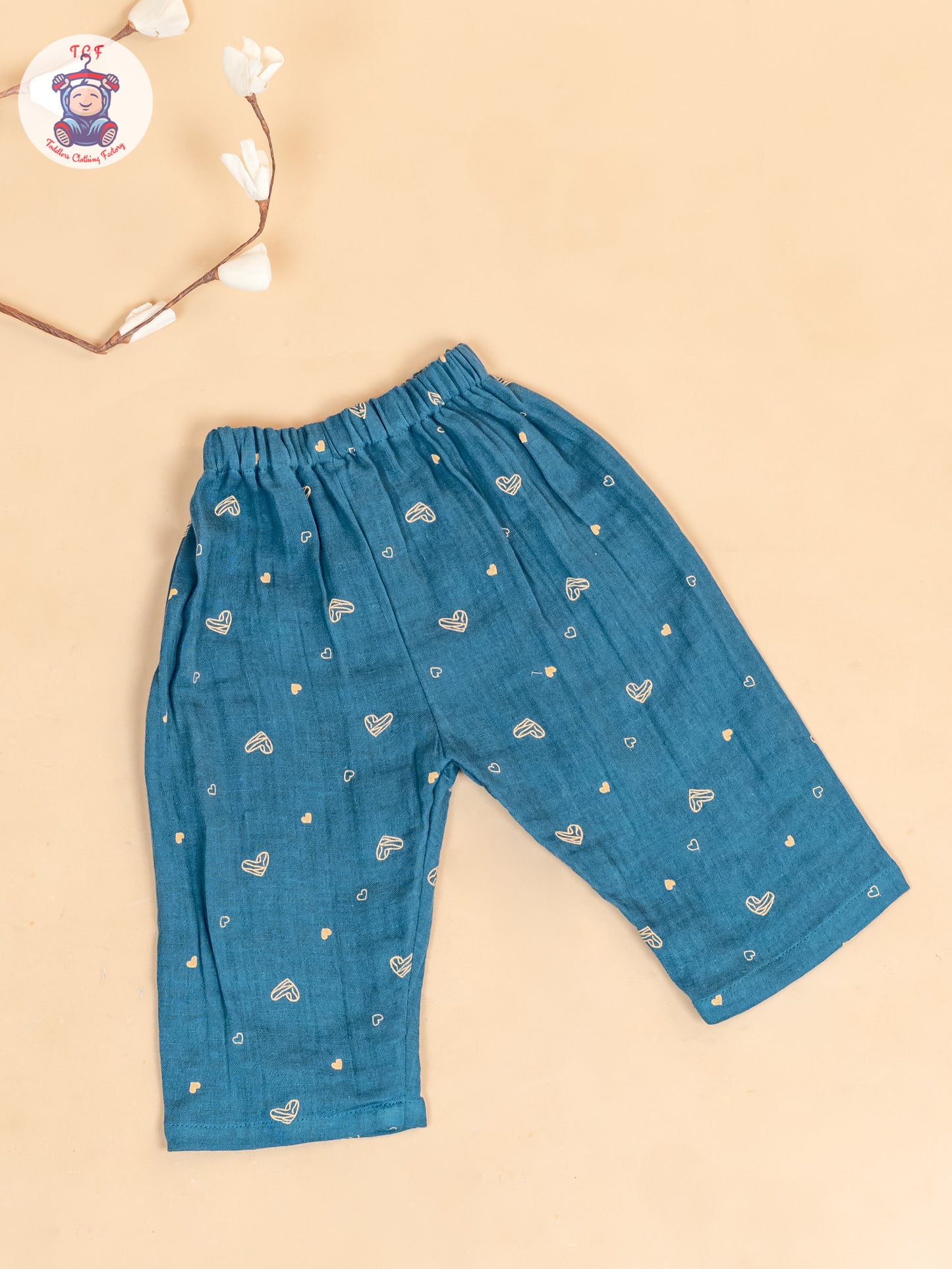 Green - Unisex Muslin Pyjama Sets