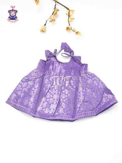 Royal Purple Grace - New born Frock