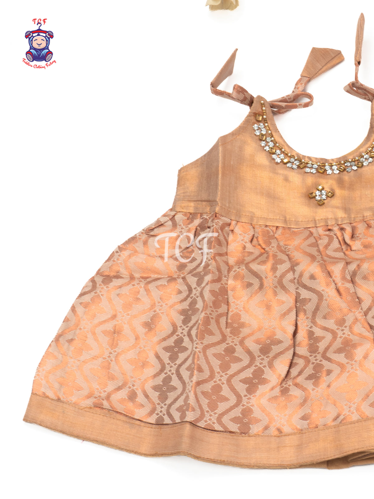Royal Copper Grace - New born Frock