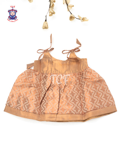 Royal Copper Grace - New born Frock