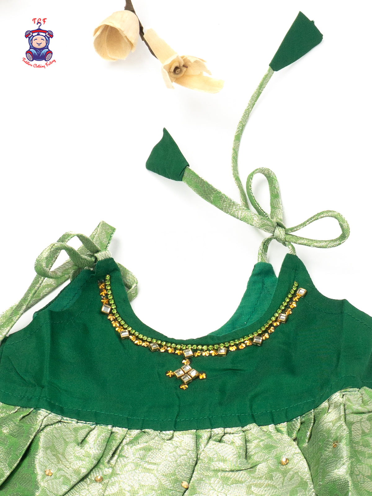 Emerald Royal Grace - New born Frock