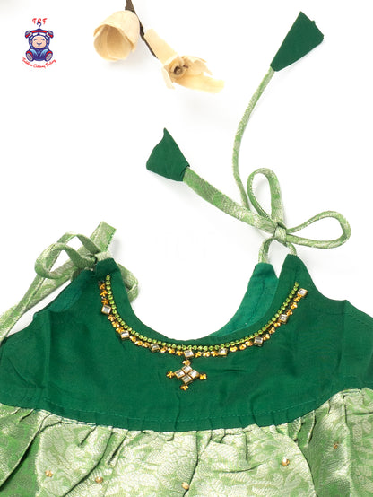 Emerald Royal Grace - New born Frock