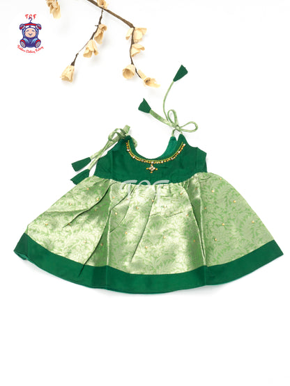 Emerald Royal Grace - New born Frock