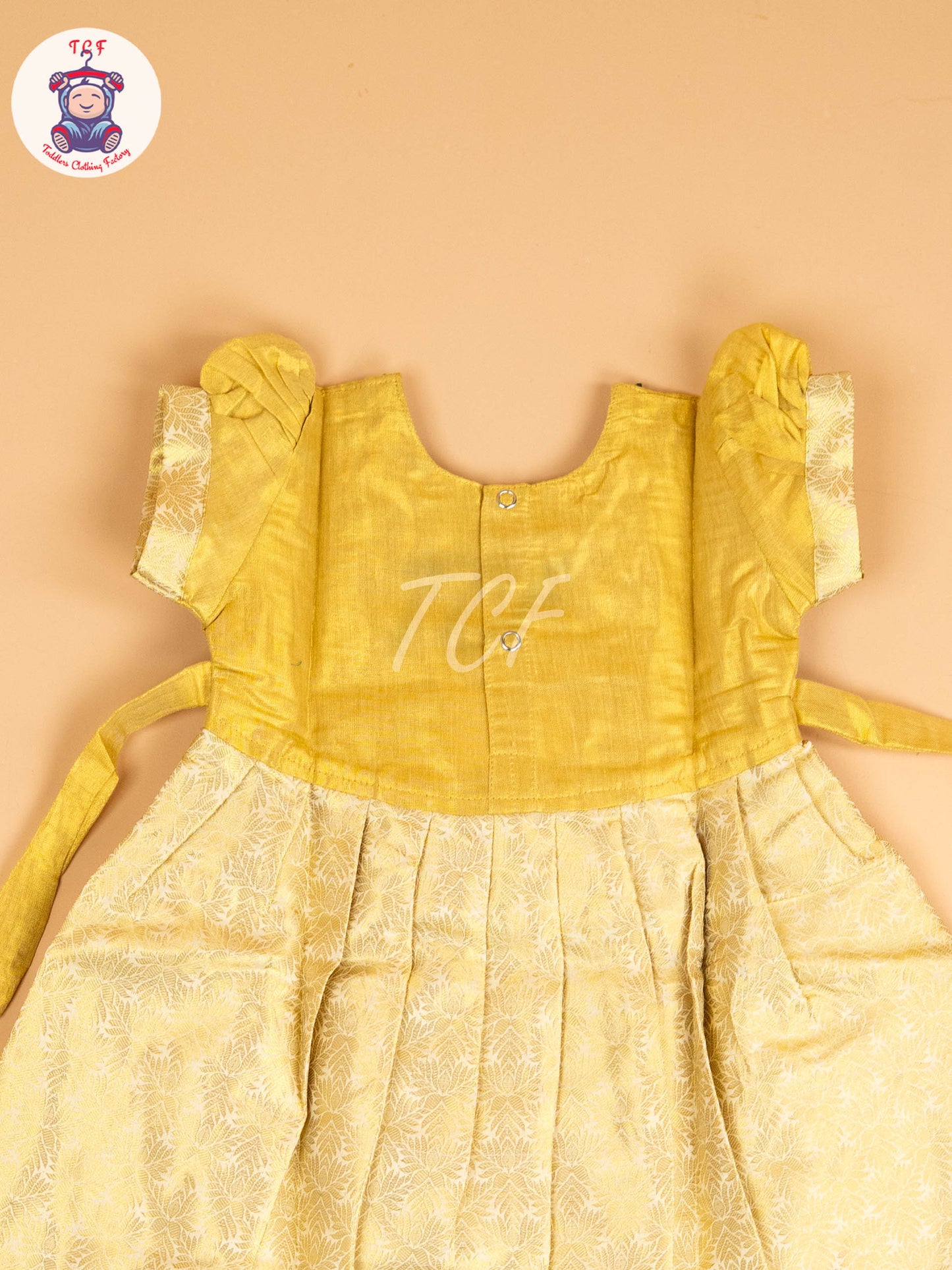 Gold - Tissue Cotton Frocks