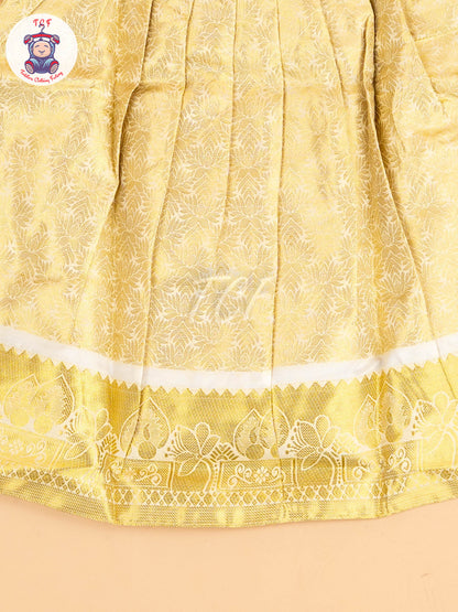 Gold - Tissue Cotton Frocks