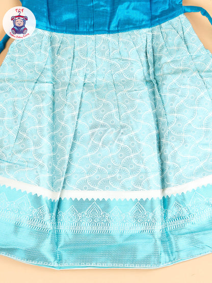 Sky Blue - Tissue Cotton Frocks